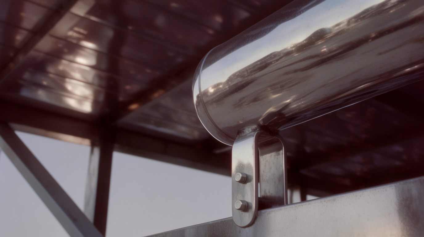 Pristine maintained steel connection